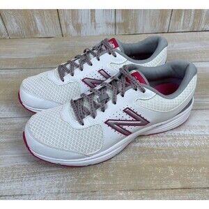 New Balance 411 Women's Size 11 US White Pink Gray Comfort Running Shoes